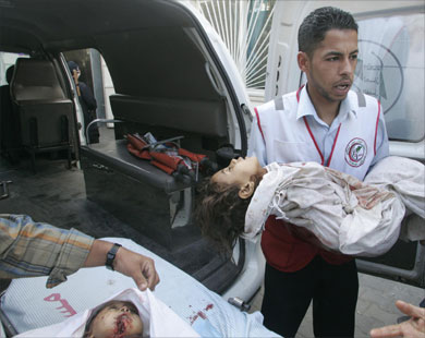 Four Palestinian children, all members of one family, were killed Monday morning in an Israel Defense Forces